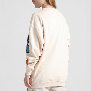 Street Wear Article décontracté nouvelles femmes sweat pur coton Polyester fait à la mode Look femmes sweat - Product Image 4