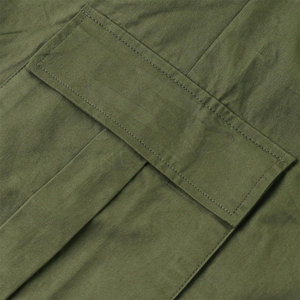 Pantalon cargo pour hommes en coton respirant avec logo personnalisé en gros Pantalon de travail en plein air avec de nombreuses poches pour la sueur des hommes - Product Image 6