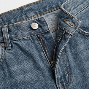 <b>Women's</b> Wide Leg <b>Jean</b> Classic High Waisted Soft Denim <b>Stretch</b> Denim Light Weight New Fashion Best Quality Customized Color - Product Image 4