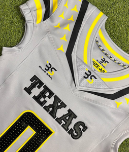 Uniformes de football américain imprimés en twill pour hommes, 100% polyester, manches courtes, respirants, impression par transfert par sublimation - Product Image 5