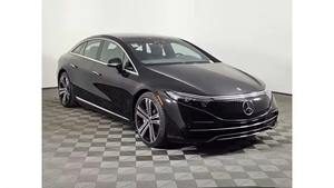 2024 Merc-edes-Benz EQS 450 4MATIC Sedan certificado limpio y bastante usado caja de cambios automática izquierda cuero oscuro Turbo eléctrico AWD - Product Image 2