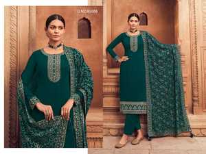 ชุดเดรสสำหรับผู้ใหญ่ผ้าจอร์เจียแบบหนักผ้าทอสำหรับเทศกาลพิเศษ - Product Image 4