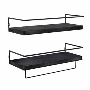 Modern Cabinet Metal Wall Mounted Spice <b>Rack</b> Luxury <b>Black</b> Color Powder Coated for Home Living Kitchen Usage - Product Image 1