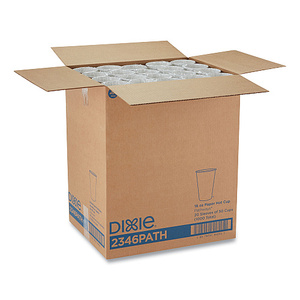 Vasos de Papel Dixie Pathways para Bebidas Calientes, 16 oz, 50 por Paquete, 20 Paquetes por Caja, 1000 Vasos, 2346PATH - Product Image 3