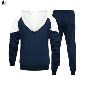 Survêtements d'hiver à logo personnalisé Survêtements en éponge française Survêtements unisexes en coton polaire épais et respirant pour hommes - Product Image 6