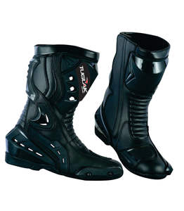 Botas de Motociclismo de Cuero para Deportes al Aire Libre, Botas de Carreras para Hombre, Botas de Motocicleta de Cuero Hechas a Medida - Product Image 2
