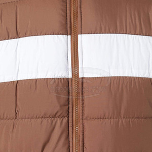 Veste polaire légère de haute qualité pour hommes col montant coupe-vent doux fermeture éclair hiver loisirs utilisation OEM Service hommes High Street - Product Image 3