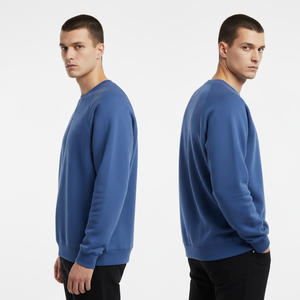 เสื้อสเวตเตอร์ผ้าฟลีซแขนยาวแบบสวมหัวสำหรับผู้ชายเสื้อสเวตเตอร์ผ้าฝ้าย100% โรงงานผลิตตามสั่ง - Product Image 4