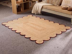 Alfombra de cáñamo moderna personalizada al por mayor, cómoda alfombra de pelo alto hecha a mano para decoración del hogar - Product Image 6
