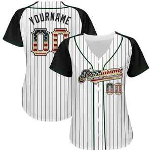 Uniforme de Béisbol Personalizado de Manga Corta para Hombre, de Alta Calidad, Impresión Digital, Transpirable, de Secado Rápido, Antibacteriano, Jersey de Poliéster - Product Image 2