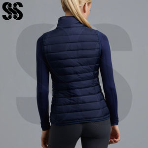 High-quality Customizable Equestrian Riding <b>Gilet</b> Sleeveless Padded Vest Horse Riding Lightweight <b>Quilted</b> Body Warmer Training - Product Image 2
