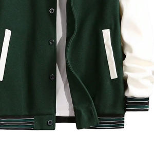 Veste universitaire d'hiver pour homme, style classique de lettreman, bomber chaud, école, collège, équipe sportive, streetwear, usage quotidien, mode - Product Image 5