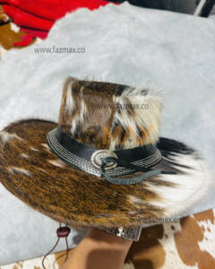 2025 dernière conception unisexe en cuir de vachette chapeau quotidien applicable vente en gros - Product Image 6