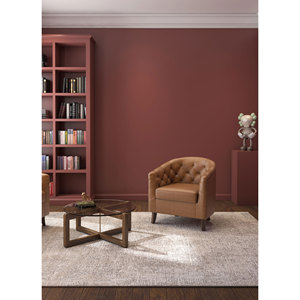 Uvenuti Hand Knotted Wool & Bamboo Silk Rug Grey & <b>Black</b> Medallion Design for Home Use-LRB-1502 - Product Image 5