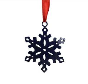 Adornos navideños colgantes de alto rendimiento de metal para decoración de paredes a granel, precio del proveedor indio, adornos navideños - Product Image 3