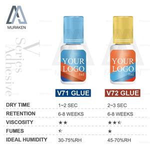 Etiqueta privada 0,5 segundos tiempo de secado 5ml pegamento de pestañas de secado rápido - Product Image 2