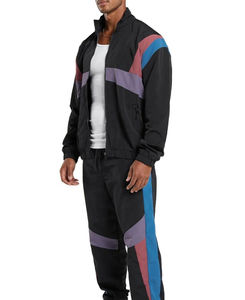 Ensemble de survêtement coupe-vent pour homme 100% polyester pour un usage décontracté et en plein air Coupe-vent et imperméable Ensemble de coupe-vent en gros - Product Image 1