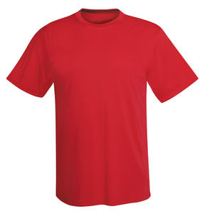 Camiseta de manga corta con cuello redondo, fabricada directamente en fábrica OEM, camisetas de algodón lisas al por mayor, en stock. - Product Image 2