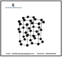 Modèles moléculaires en PS/PE noir et blanc de la structure cristalline pour la chimie - Marque CISCO dans une boîte en plastique