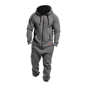 Chándal Sudadera con capucha y pantalones de chándal acampanados de pierna recta Chándal para hombres - Product Image 4