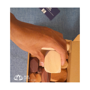 TUMI ISHI WOOD ROCKS Wooden Balancing Stones to <b>Promote</b> Creativity Educational <b>Toys</b>/ Montessori <b>Toys</b> for Kids Sky Pham - Product Image 2