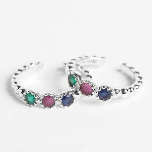 Compre Anillos de Plata de Ley 925 Pura en Línea para Mujer, para Compromiso y Boda, con Diamante o Circonita - Product Image 3