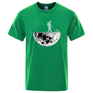 เสื้อยืดแขนสั้นคอกลมผ้าฝ้ายสำหรับผู้ชายป้องกันรอยยับระบายอากาศได้ดีดีไซน์ลำลองออกแบบโลโก้ได้ตามต้องการ200g - Product Image 4