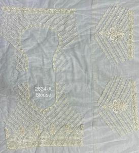 Lehenga choli Designer pour adultes Parfait pour les soirées Full of Moti Handwork White - Product Image 4