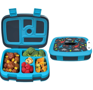 Nueva Lonchera Infantil Tipo Bento de 5 Compartimentos, Cuadrada, de Tres Niveles, con Capacidad de 6L, Apta para Lavavajillas, con Tamaños de Porciones para Edades de 3 a 7 Años - Product Image 6