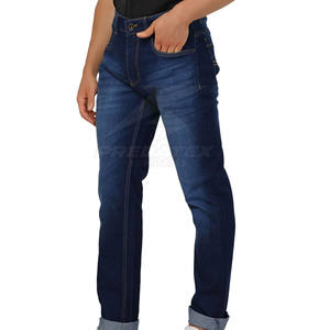 กางเกงยีนส์ขายาวสำหรับผู้ชายกางเกงยีนส์สไตล์ไม่เหมือนใครออกแบบได้ตามที่ต้องการ - Product Image 2