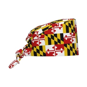 Chapeau de chirurgien médical clinique, réglable, en coton imprimé, pour médecin, infirmière, couvre-tête chirurgical pour le personnel hospitalier - Product Image 5