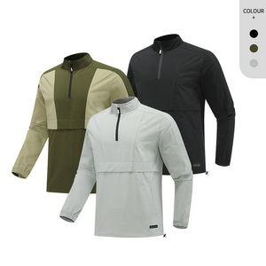 Chaqueta Cortavientos al por Mayor para Hombre y Mujer, Deportes al Aire Libre, Correr, Ciclismo, Impermeable, Transpirable, con Capucha, Ligera, Logotipo Personalizado OEM - Product Image 5