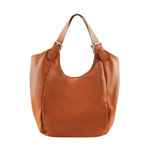 Venta al por mayor de lujo señoras PU bolsos de cuero de alta capacidad bolsas para axilas con color puro de moda Bolso grande para las mujeres - Product Image 2
