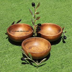 Tazón de Servir de Diseño de Mariposa, Estilo Nórdico Moderno, de Aluminio Metálico de Lujo, Ecológico, para Uso en la Cocina, Centro de Mesa - Product Image 3