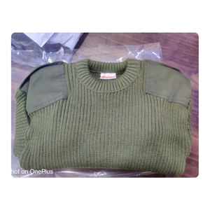 Suéter de Lana de Manga Larga para Guardia de Seguridad, Uniforme de Invierno Cálido para Hombre, Ropa de Trabajo Resistente - Product Image 5