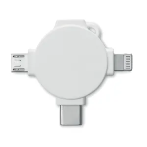 Cable Adaptador LIGO 3 en 1 Personalizado para Dispositivos USB para Artículos Promocionales - Product Image 5