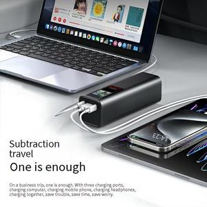High Capacity 10000mAh Portable Power Bank New 2-in-1 Wired & <b>Wireless</b> Quick Charger Fast <b>Charging</b> Power Banks & Power <b>Station</b> - Product Image 6