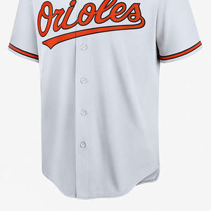 Camisetas de Béisbol Personalizadas Impresas a Demanda, Uniformes Deportivos Transpirables de Poliéster, Estilo Conjunto, OEM/ODM, Pedidos al por Mayor Disponibles - Product Image 5