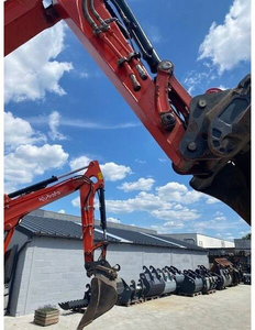 Mini-excavatrice Kubota U50-5, excavatrice compacte sur chenilles avec godet pour la construction, l'agriculture et l'aménagement paysager - Product Image 6