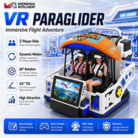 Simulador de realidad virtual comercial 9D 12D para parques temáticos de realidad virtual, entretenimiento al aire libre, parques infantiles interiores.