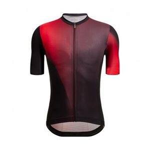 Camisetas de ciclismo para hombre superventas 100% poliéster sublimación personalizada media manga OEM impreso uniforme de ciclismo suministro al por mayor - Product Image 1