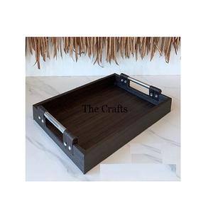 Bandeja de Servir de Acero Inoxidable de Diseño Exclusivo en Color Dorado, Redonda, con Patas, a Precios Accesibles - Product Image 4