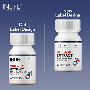 สารสกัดจากชิลาจิต500มก. 60แคปซูลมังสวิรัติเสริมความแข็งแรงสำหรับผู้ใหญ่ไม่รวมสตรีมีครรภ์ - Product Image 5