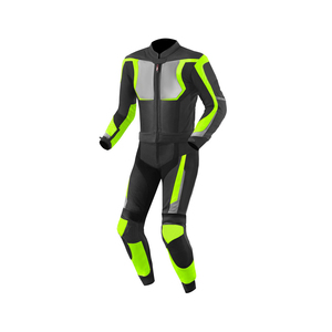 Traje de moto personalizado para hombre hecho de cuero genuino Traje de moto Venta caliente de cuero - Product Image 4