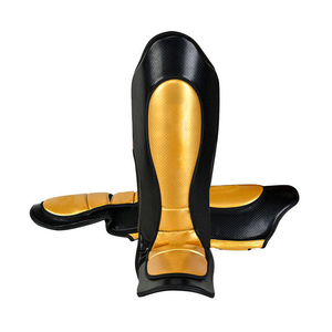 สนับแข้งสำหรับคาราเต้ MMA หนัง2025ป้องกันแบบกำหนดโลโก้ได้เอง - Product Image 3