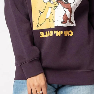 เสื้อฮู้ดดี้แฟชั่นฤดูหนาวคุณภาพสูงสำหรับผู้หญิงไซส์ใหญ่ ผ้าแคนวาสพิมพ์โลโก้ด้านหน้า ผ้าฝ้าย 100% เป็นมิตรกับสิ่งแวดล้อม - Product Image 5