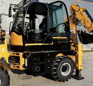 Minipala caricatrice 45-16 con retroescavatore, capacità nominale 1,8 tonnellate (5200 kg), motore diesel, articolata - Product Image 4