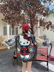 Sweat-shirt à capuche en molleton surdimensionné pour homme, 100% coton, manches longues, anti-rétrécissement, respirant, idéal pour l'automne et l'hiver - Product Image 6