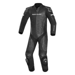 Traje de Cuero para Motociclismo para Hombre, Ropa Deportiva Protectora de Alta Durabilidad, Talla Grande, Homologado CE Nivel 1, Impermeable y Resistente al Viento - Product Image 1