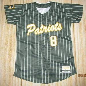 เครื่องแบบเบสบอลของผู้ชายทรงสลิมฟิตสีพื้นดีไซน์ใหม่ล่าสุดพร้อมไซส์ใหญ่พิเศษ - Product Image 1